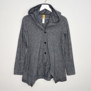 Lucy athletic gray hooded sweater size Small